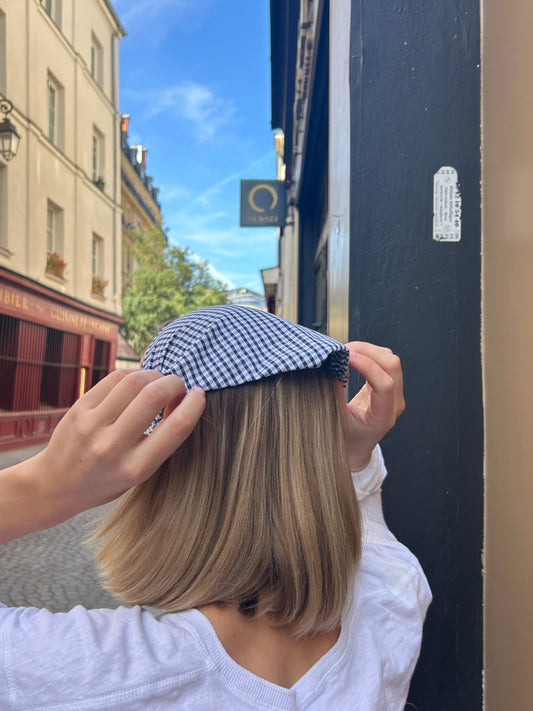 Bandeau Petit Vichy Marine