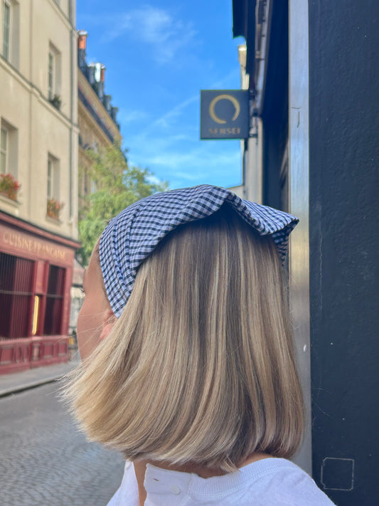 Bandeau Petit Vichy Marine