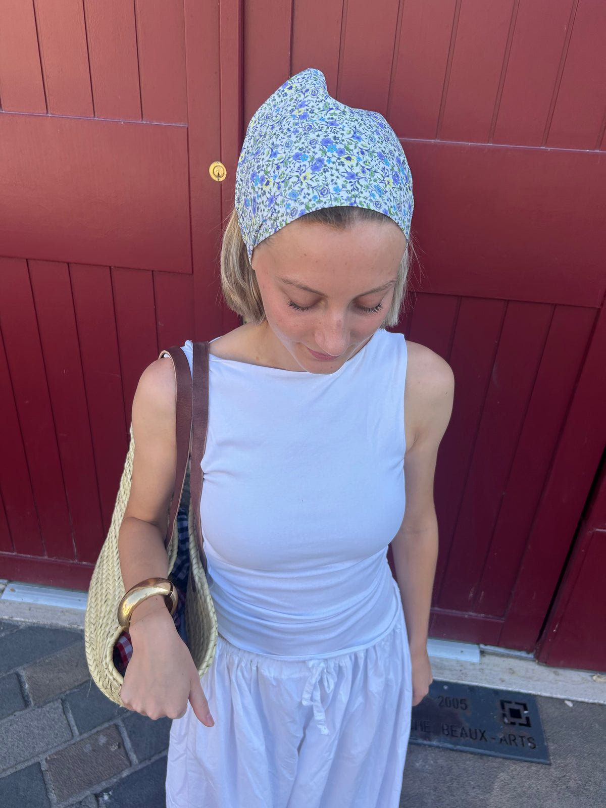Bandeau Petites Fleurs Bleues