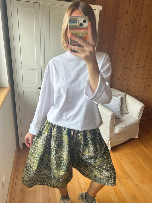 Bermuda paisley kaki