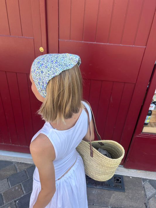 Bandeau Petites Fleurs Bleues