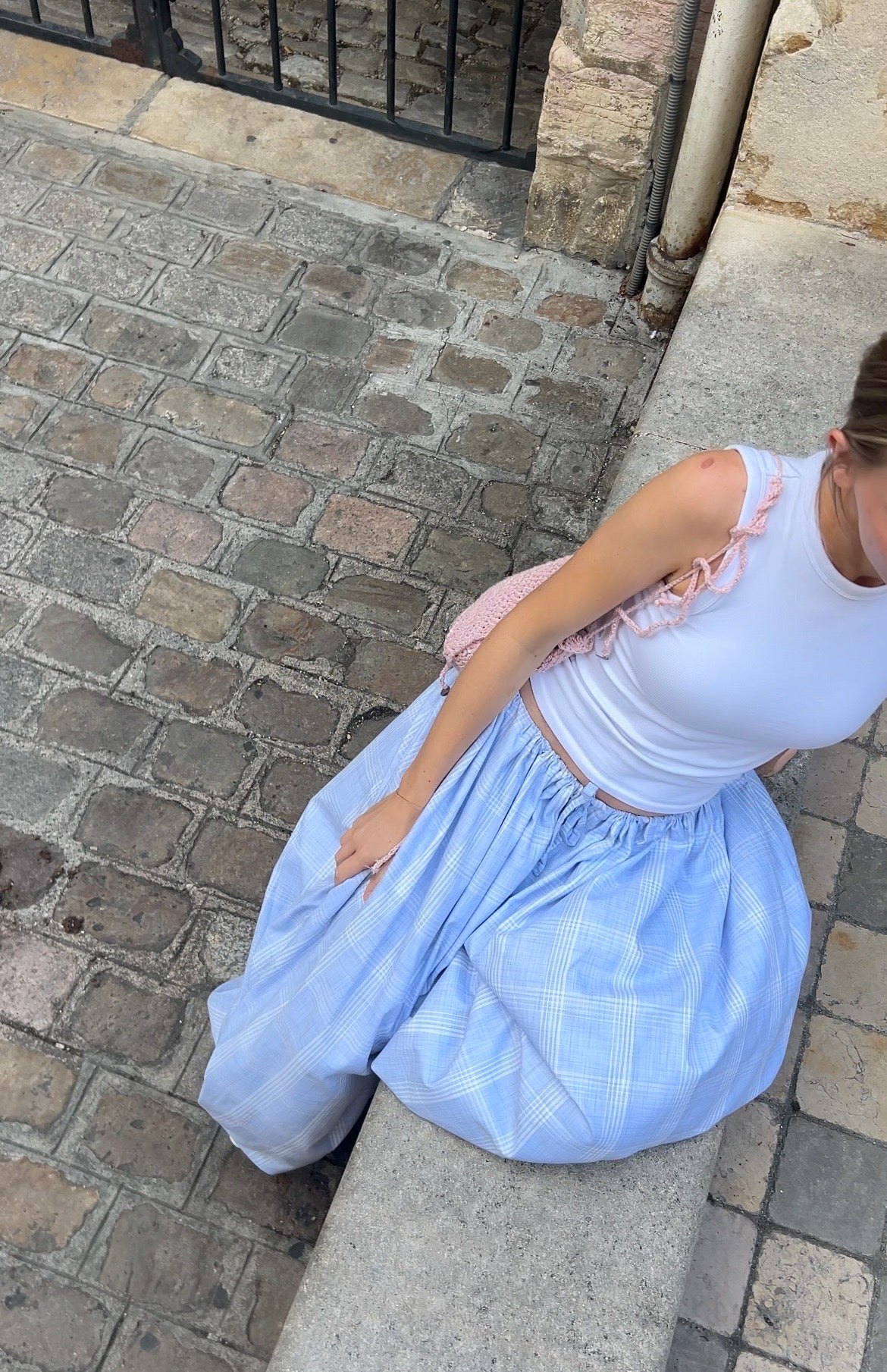 Pantalon Carreaux Chemise